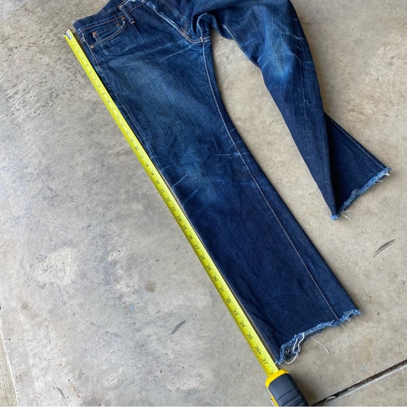 The Flathead Japanese raw selvedge heavyweight denim jeans. Raw hem 29x28 - Picture 14 of 16